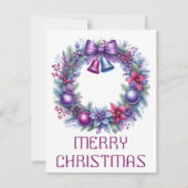 Wath Christmas Card Feiertagskarte (Vorderseite)