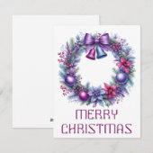 Wath Christmas Card Feiertagskarte (Vorne/Hinten)