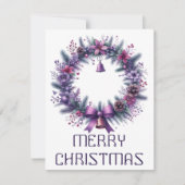 Wath Christmas Card Feiertagskarte (Vorderseite)