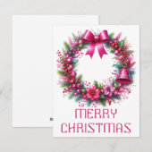 Wath Christmas Card Feiertagskarte (Vorne/Hinten)