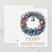 Wath Christmas Card Feiertagskarte (Vorne/Hinten)