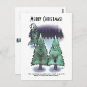 Wath Christmas Post Card Postkarte (Vorne/Hinten)