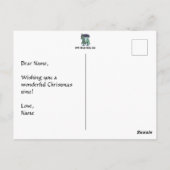 Wath Christmas Post Card Postkarte (Rückseite)