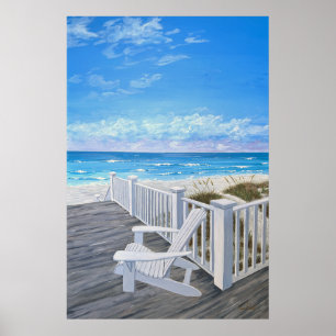 Wating 24" x 36" Poster Druck