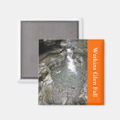 Watkins Glen Fall Magnet (Vorderseite/Rückseite)