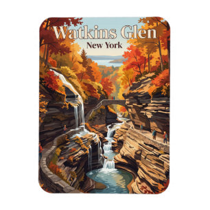 Watkins Glen, New York, USA Magnet