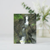 Watkins Glen, NY, Foto von: ... Postkarte (Stehend Vorderseite)