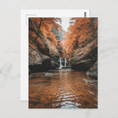 Watkins Glen Staat Park, Natur Postkarte (Vorne/Hinten)