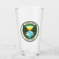 Watkins Glen Staat Park New York Emblem Vintag