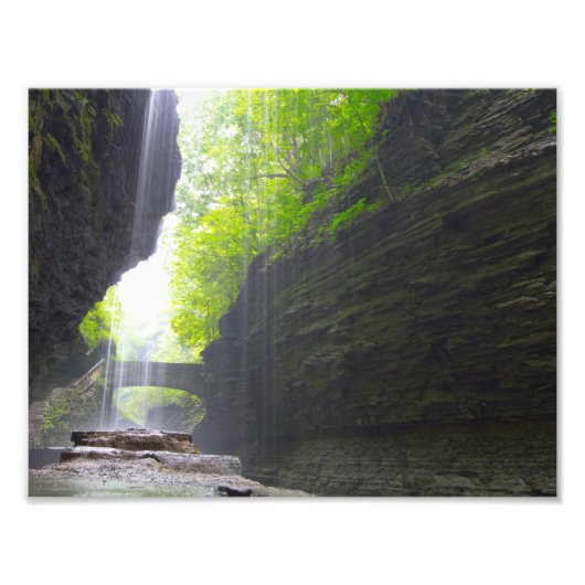 Watkins Glen Staat Park, New York Fotodruck (Vorne)