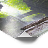 Watkins Glen Staat Park, New York Fotodruck (Ecke)