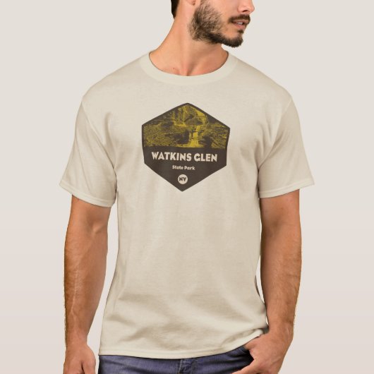 Watkins Glen Staat Park New York T-Shirt (Vorderseite)