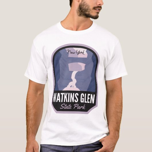 Watkins Glen Staat Park New York T-Shirt (Vorderseite)