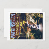 WATKINS GLEN STAAT PARK - NEW YORK VEREINIGTE STAA POSTKARTE (Vorne/Hinten)