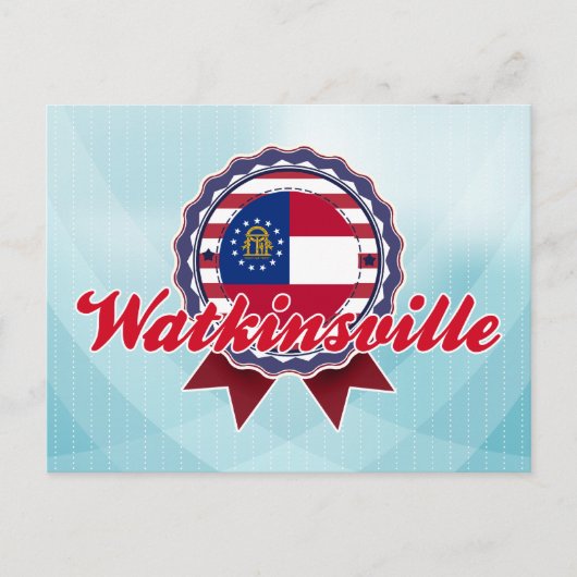 Watkinsville, GA Postkarte (Vorderseite)