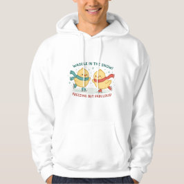 Watscheln im Schnee Küken Weihnachts Sweatshirt 