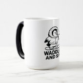 Watscheln und Schlürfen Verwandlungstasse (Vorderseite Links)