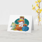 Watscheln von Eagle Karte (Gelbe Blume)