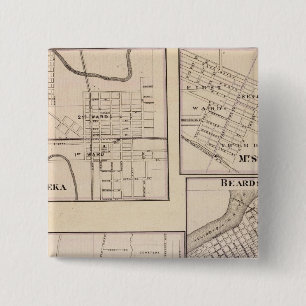 Watseka, Paris, Sterling, Beardstown und Arcola Button