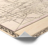 Watseka, Paris, Sterling, Beardstown und Arcola Poster (Ecke)