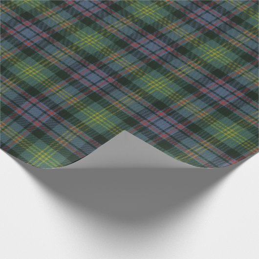 Watson Ancient Original Scottish Tartan Geschenkpapier (Ecke)