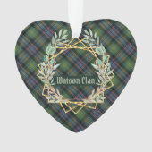 Watson Ancient Original Scottish Tartan Ornament (Vorderseite)