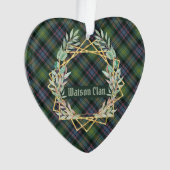 Watson Ancient Original Scottish Tartan Ornament (Vorderseite)