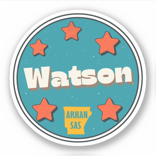 Watson, Arkansas Sticker (Vorderseite)