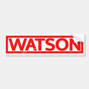 Watson Briefmarke Autoaufkleber