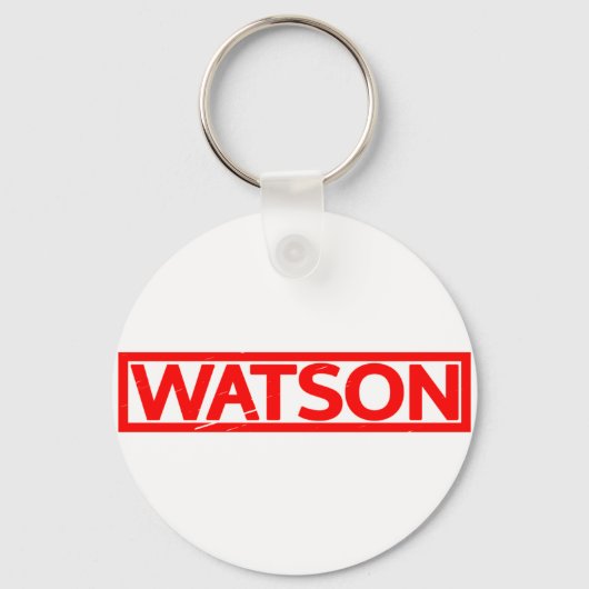 Watson Briefmarke Schlüsselanhänger (Vorderseite)