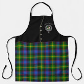 Watson Clan Abzeichen & Tartan Kilt Schürze (Vorderseite)