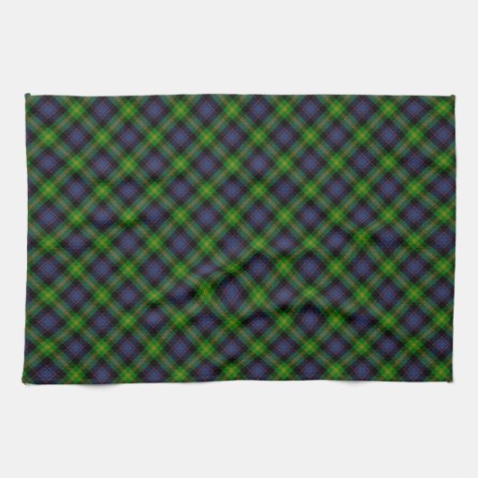 Watson Clan Tartan Designed Print Geschirrtuch (Horizontal)