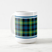 Watson Clan Tartan Kaffeetasse (Vorderseite Links)