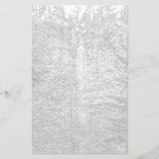 Watson Falls Briefpapier (Vorderseite)