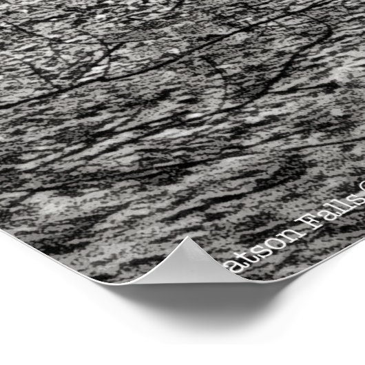 Watson Falls Poster (Ecke)