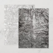 Watson Falls Postkarte (Vorne/Hinten)