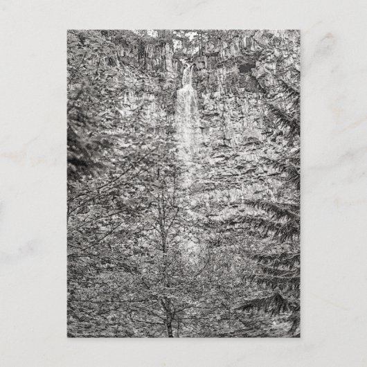 Watson Falls Postkarte (Vorderseite)
