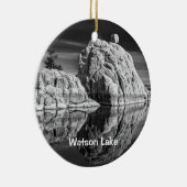 Watson Lake Monumental Rock Keramik Ornament (Rechts)