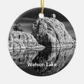 Watson Lake Monumental Rock Keramik Ornament (Vorne)