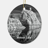 Watson Lake Monumental Rock Keramik Ornament (Links)