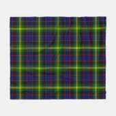 Watson Modern Karo Fleecedecke (Vorderseite (Horizontal))