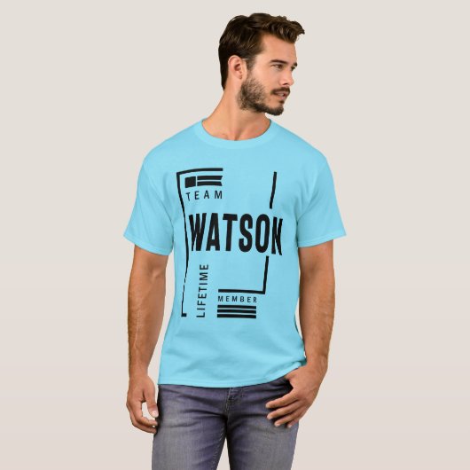 Watson Personalisiert Name Birthday Gift T-Shirt (Vorne ganz)