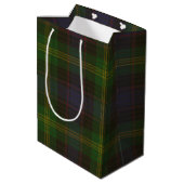 Watson Tartan Mittlere Geschenktüte (Rückseite Schrägansicht)