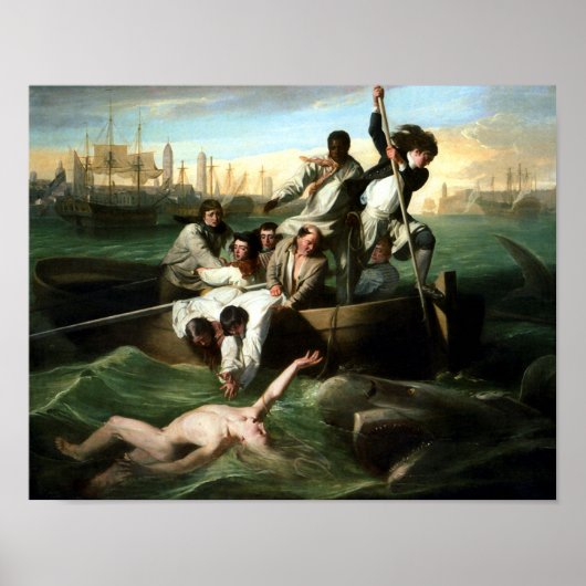 Watson und der Hai Poster (Vorne)