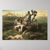 Watson und der Hai von John Singleton Copley Poster (Vorne)