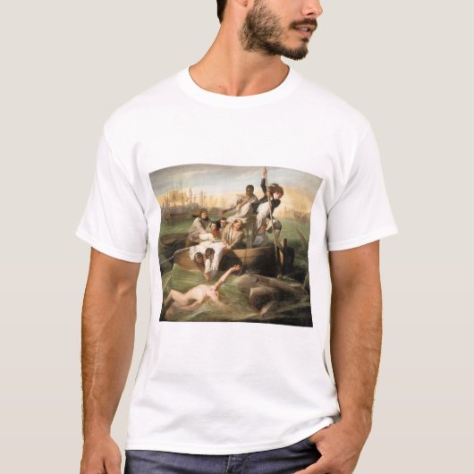 Watson und der Haifisch, durch John Singleton T-Shirt (Vorderseite)