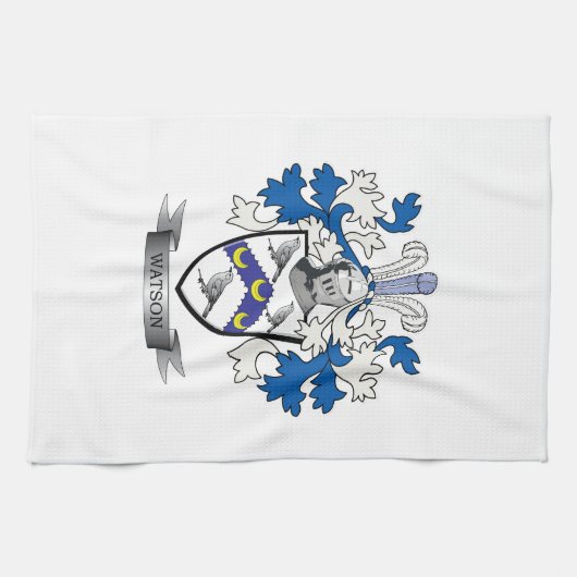 Watson-Wappen Geschirrtuch (Horizontal)