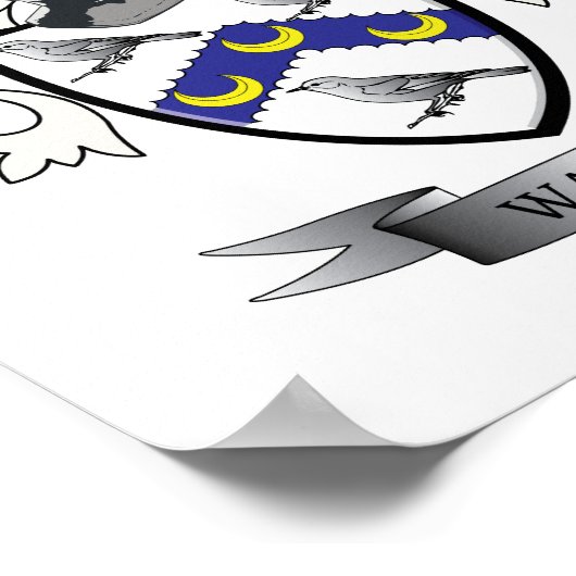 Watson-Wappen Poster (Ecke)