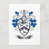 Watson-Wappen Postkarte (Vorderseite)