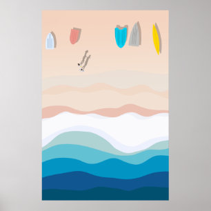 Watsons Bay Sydney Luftbild Poster